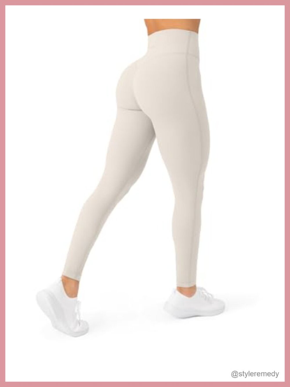 High Waisted No Front Seam Workout Leggings Yoga Pants Squat Proof